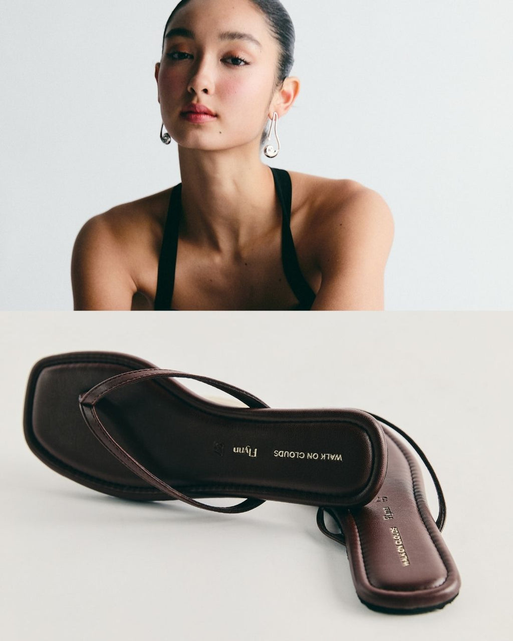 City Sandals - Coffee Brown