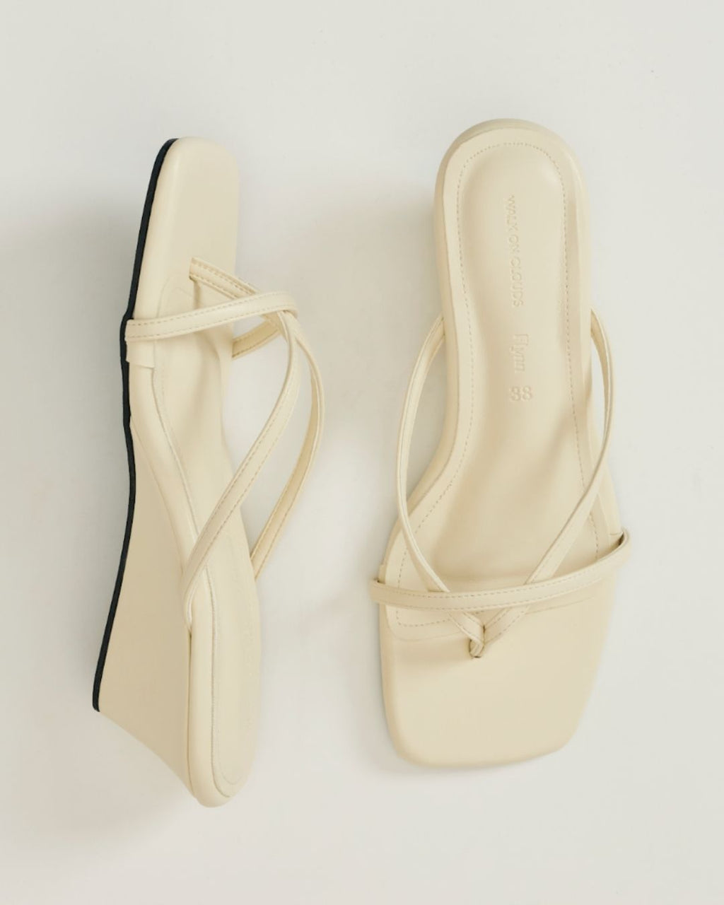 City Wedge Heels - Ivory