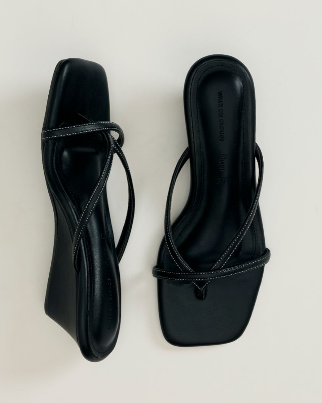 City Wedge Heels - Black