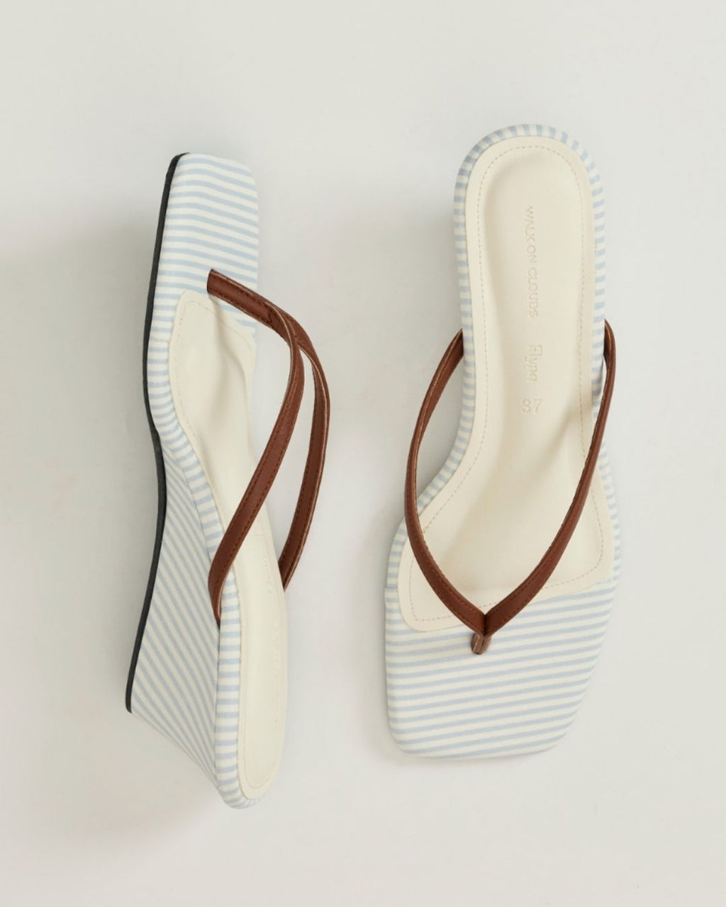 City Wedge Heels - Capri Stripe