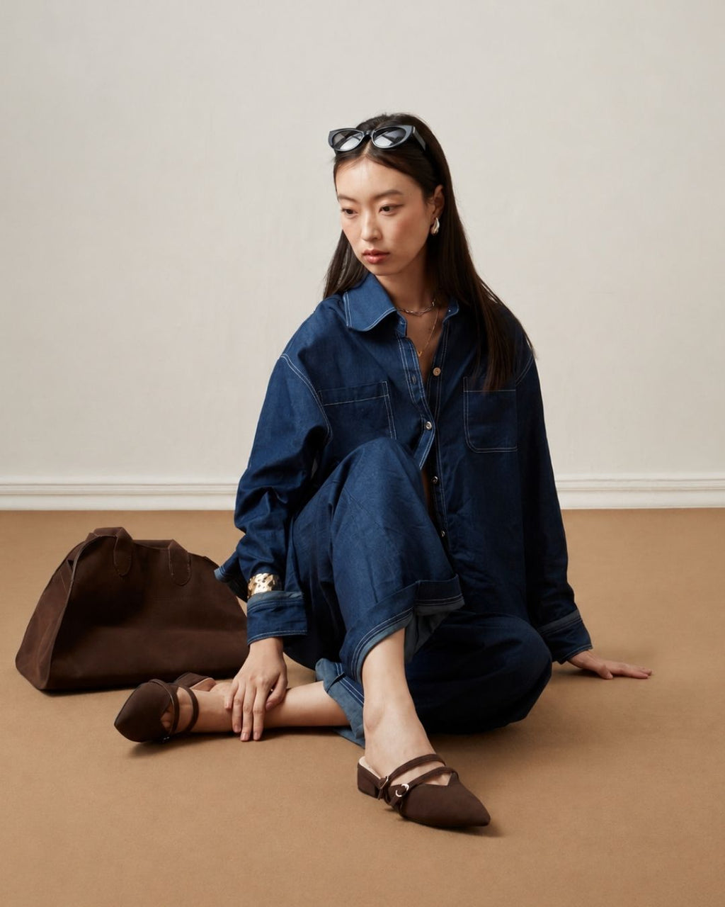 Kitten Heels - Suede