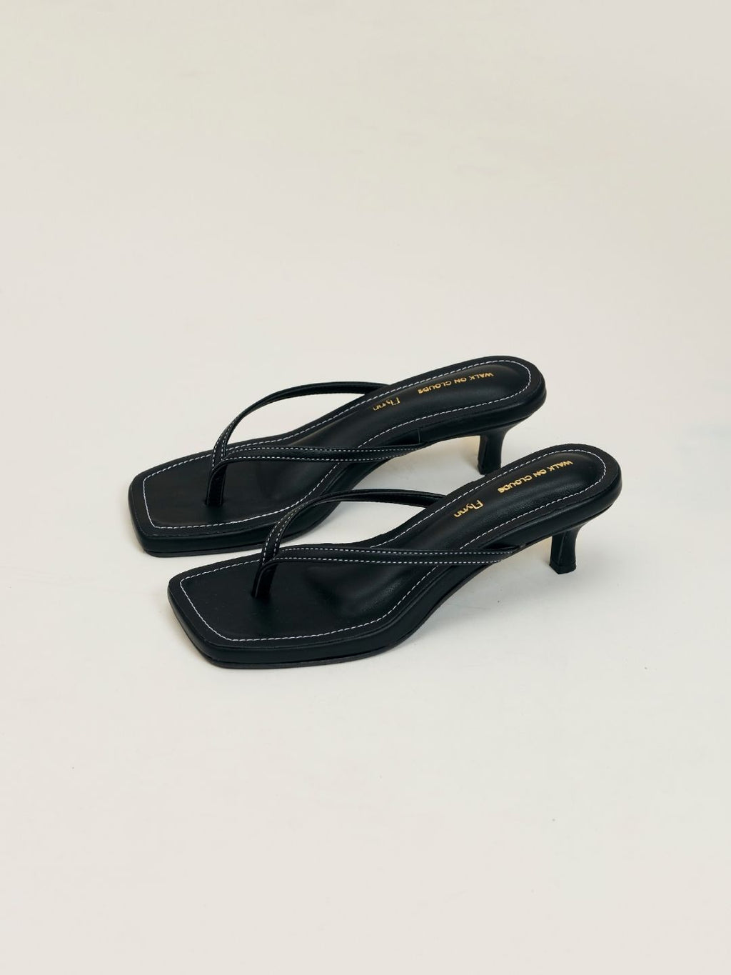 City Heeled Sandals - Black