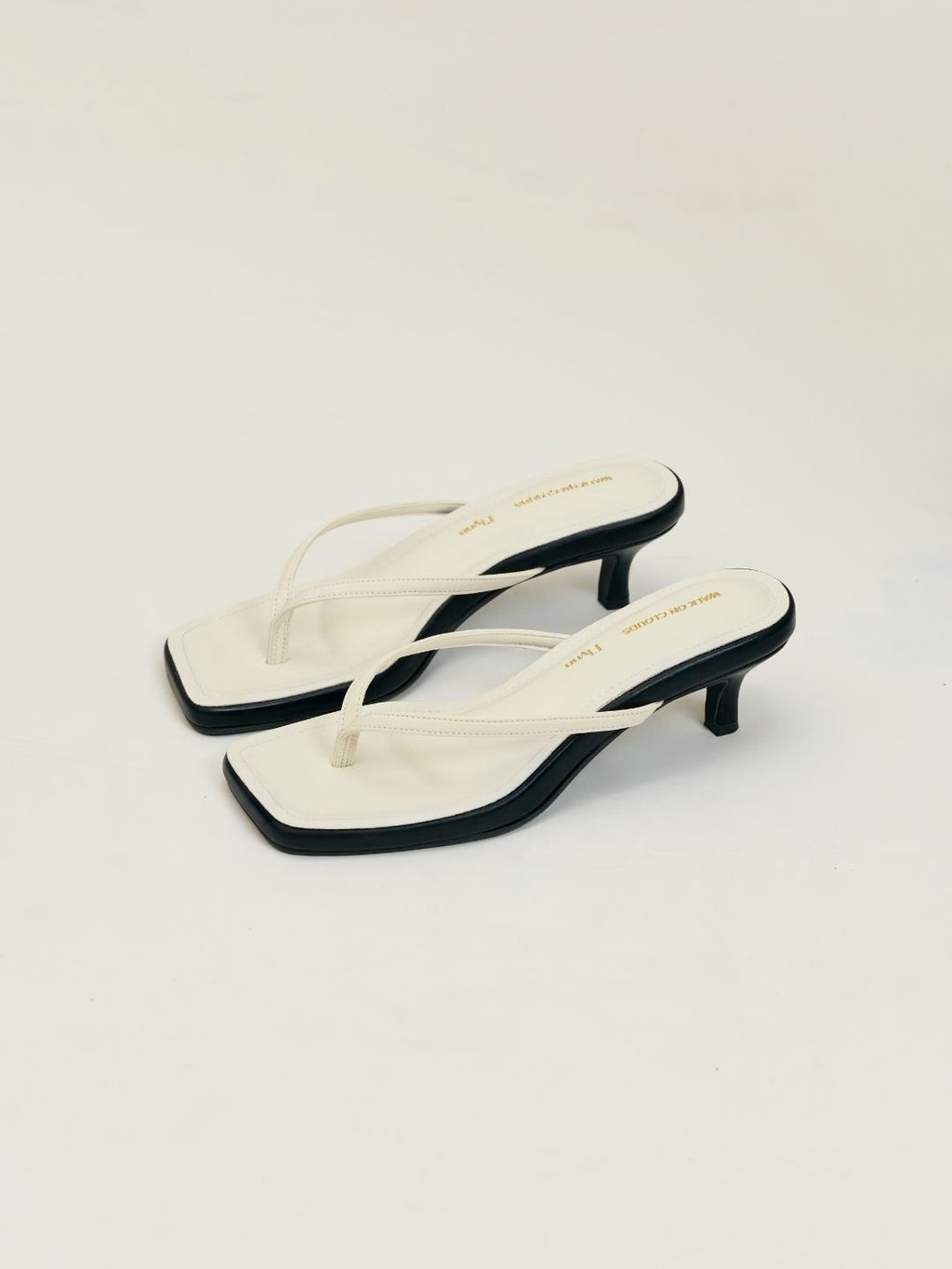 City Heeled Sandals - Salt