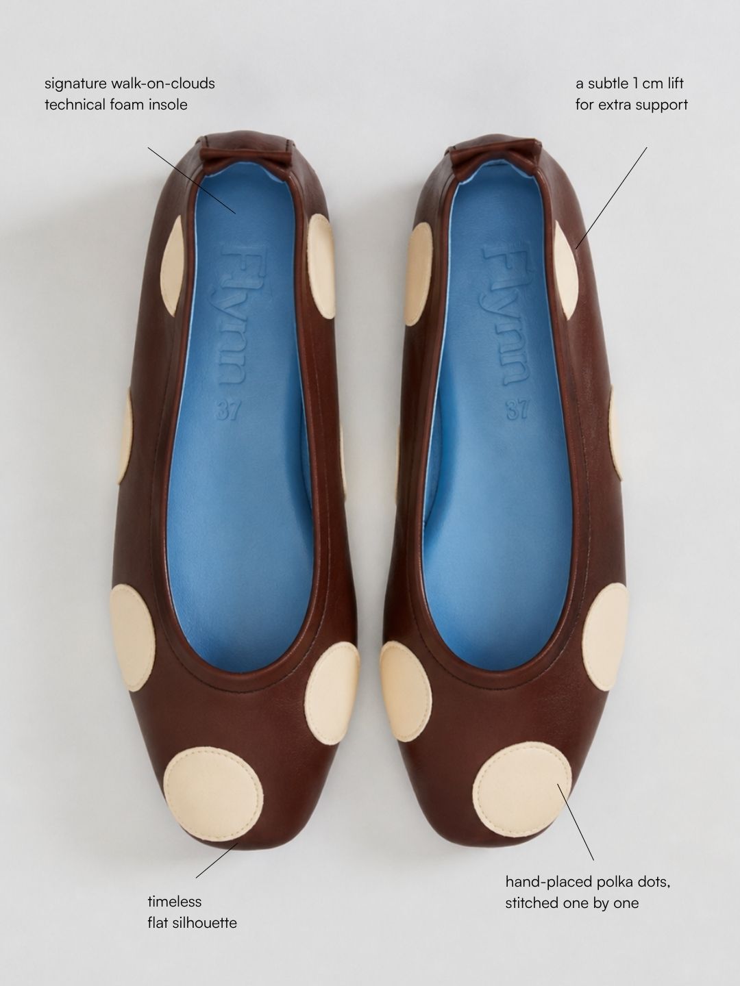 Polka Dot Flats - Baozi
