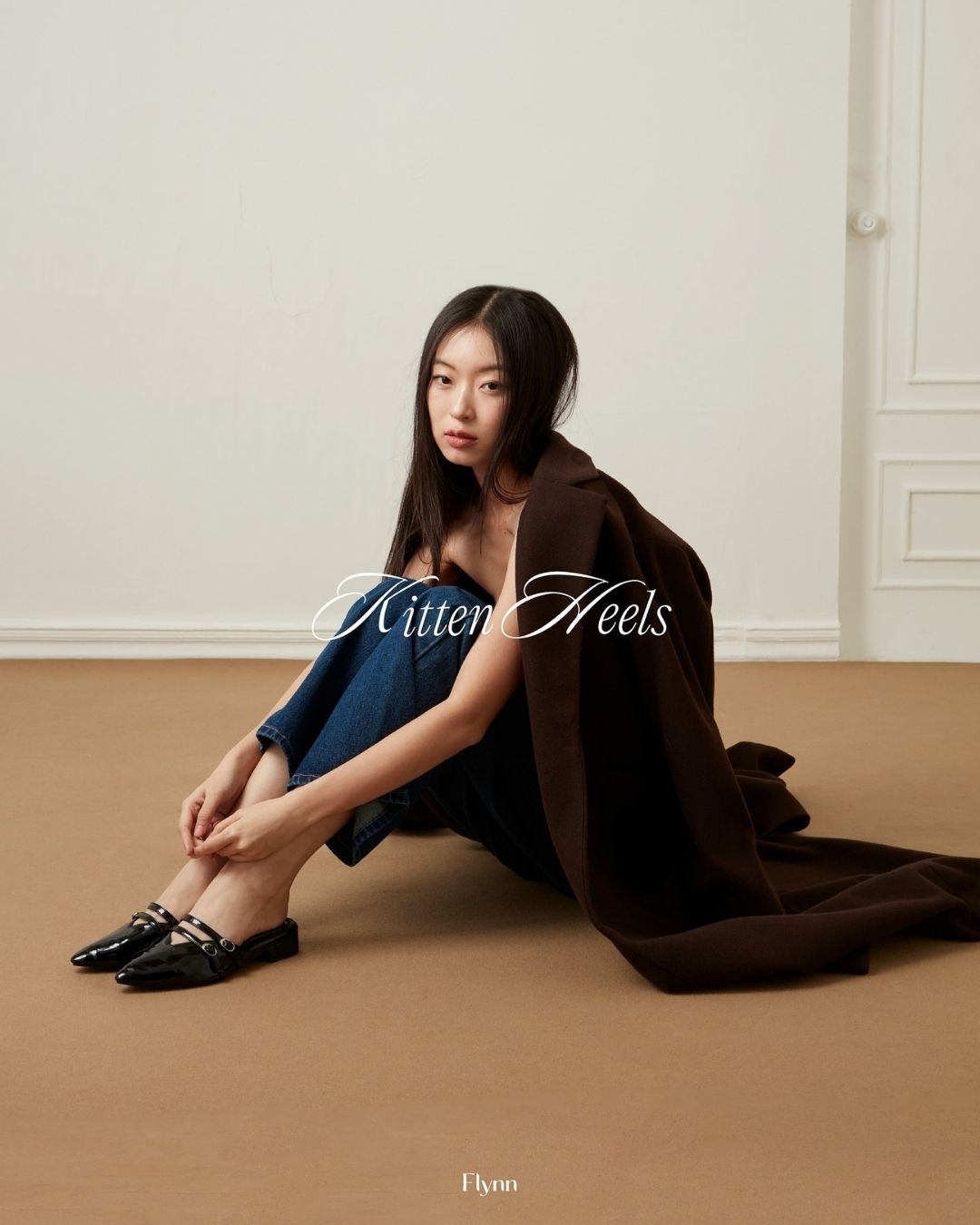 Kitten Heels - Black Patent