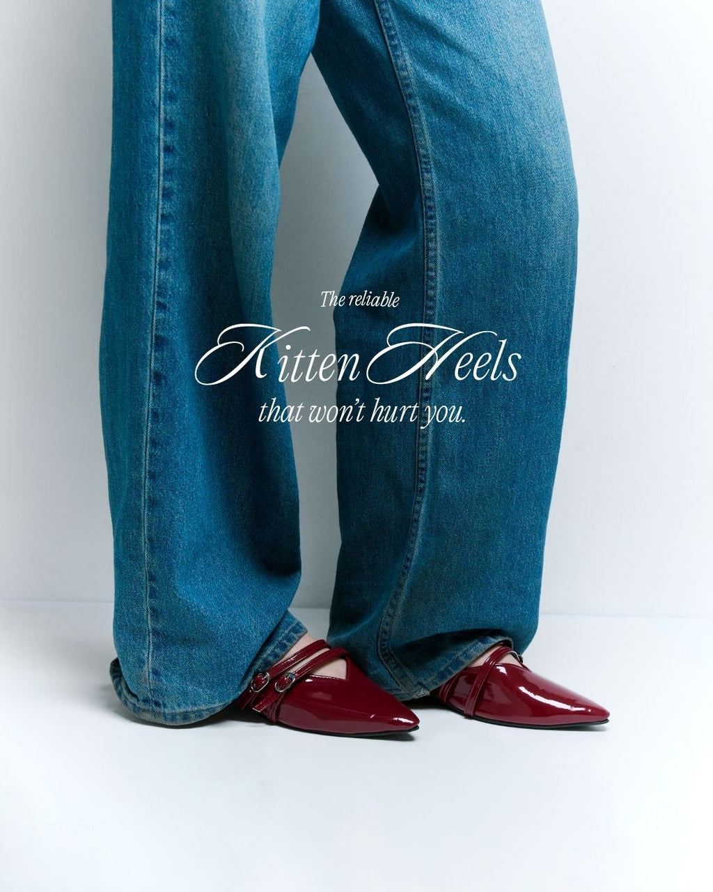 Kitten Heels - Red Wine