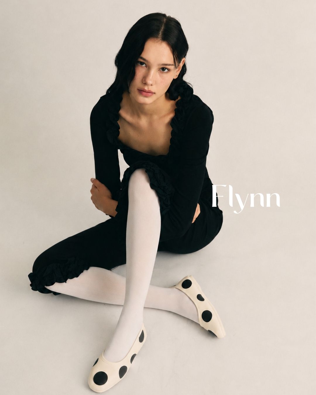 Polka Dot Flats - Sushi rolls