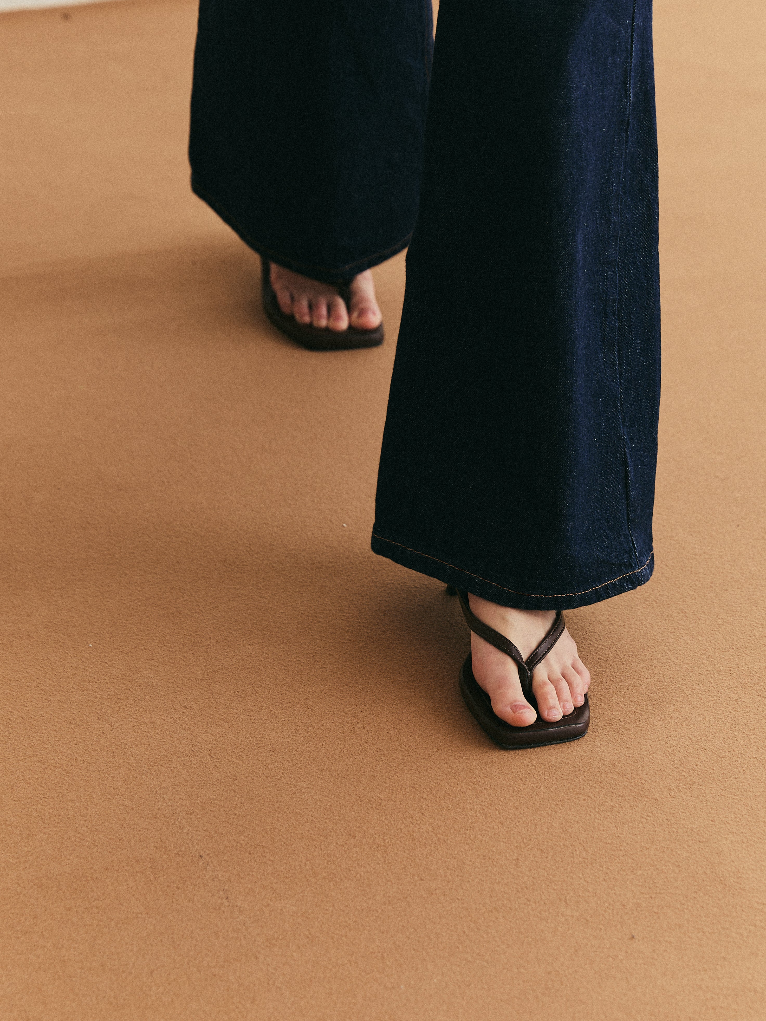 City Heeled Sandals - Dark Brown