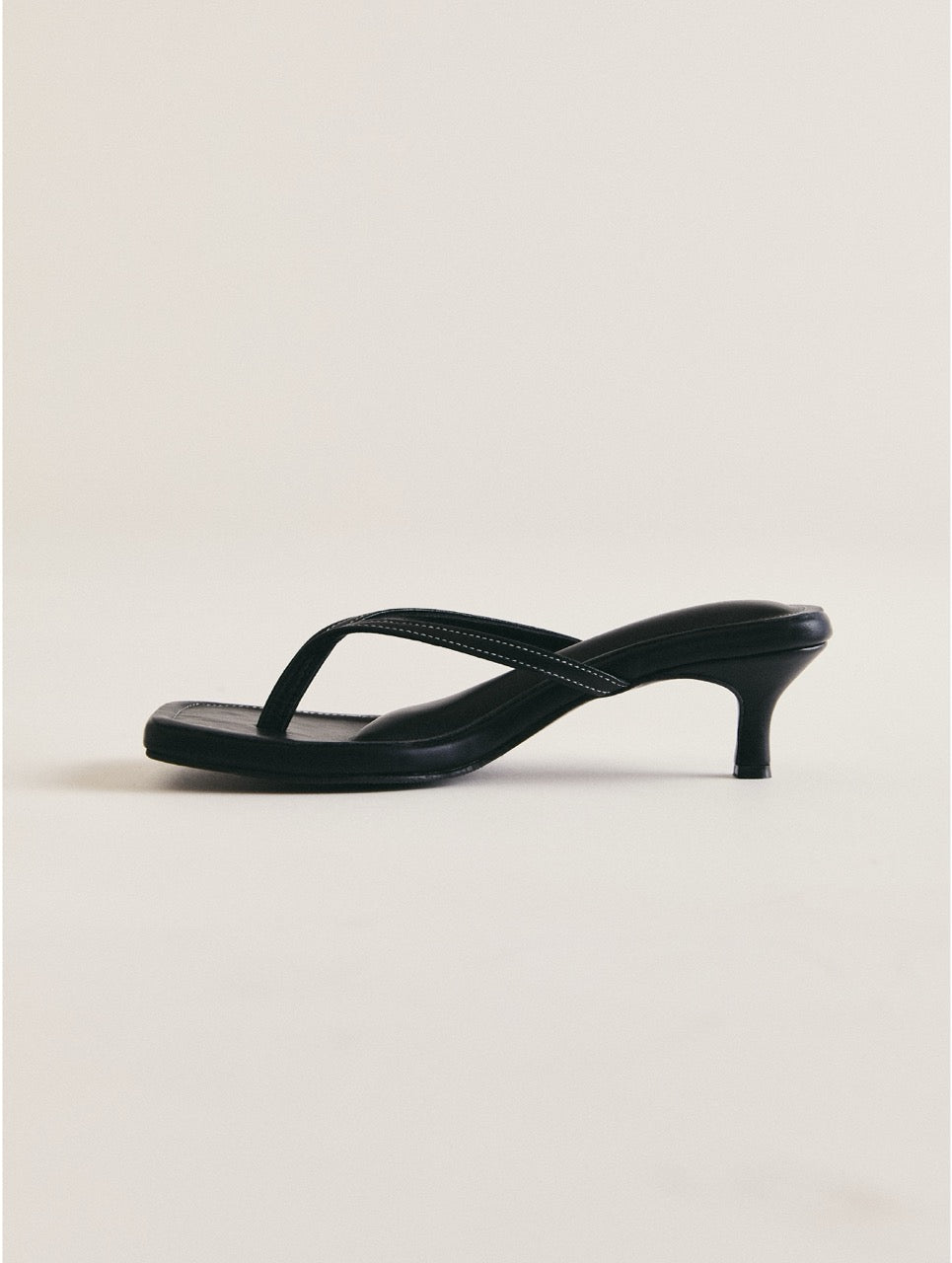 City Heeled Sandals - Black