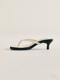 City Heeled Sandals - Salt