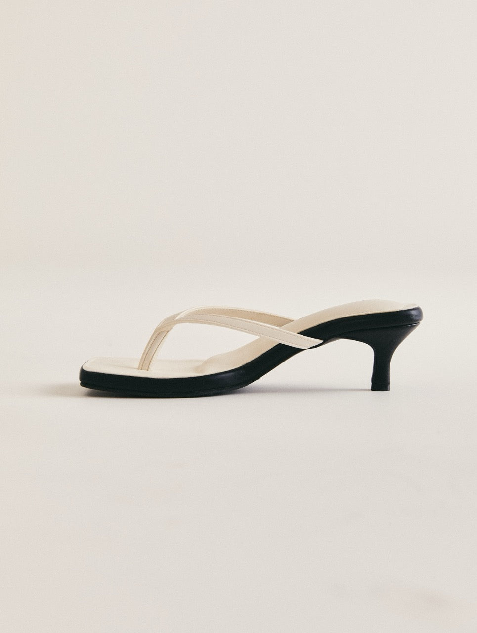 City Heeled Sandals - Salt