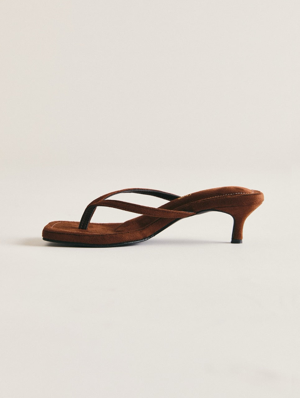 City Heeled Sandals - Suede