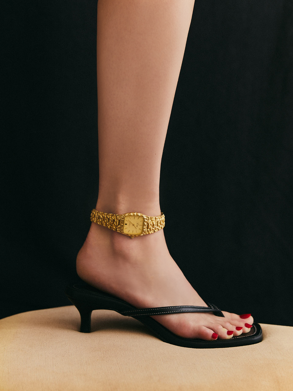 City Heeled Sandals - Black