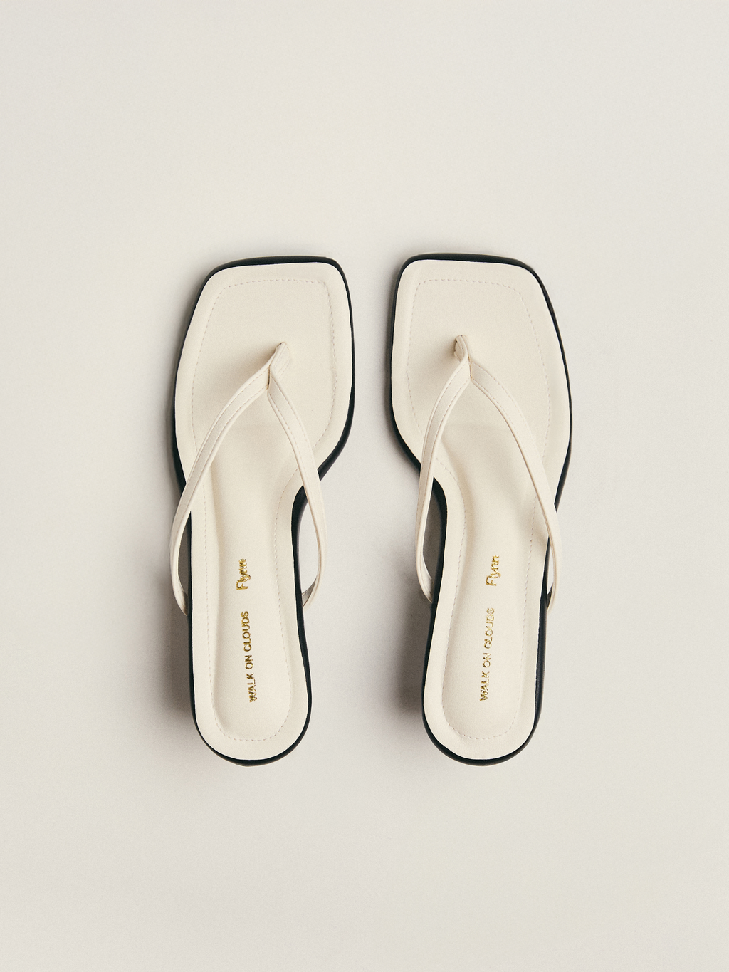City Heeled Sandals - Salt