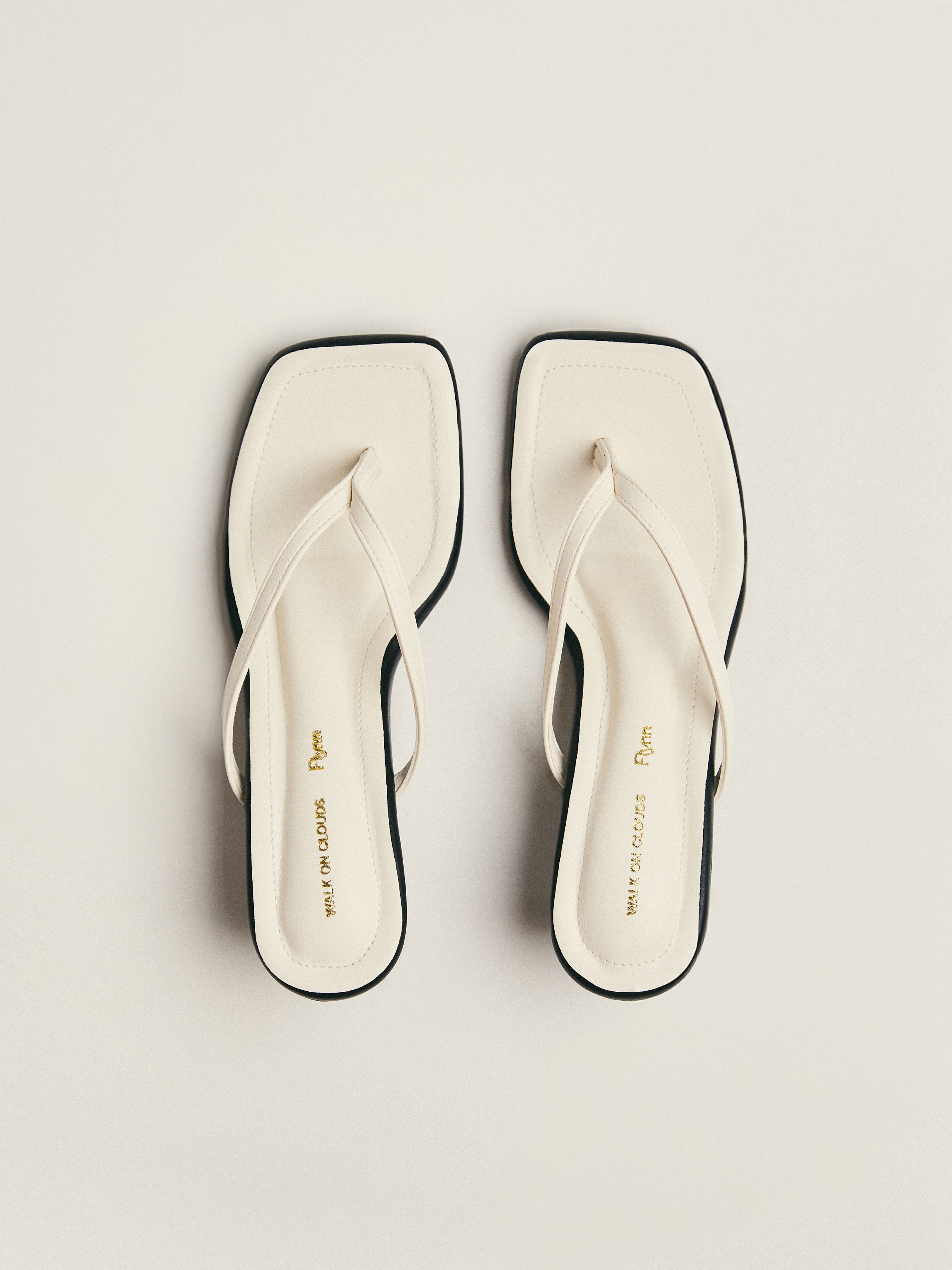 City Heeled Sandals - Salt