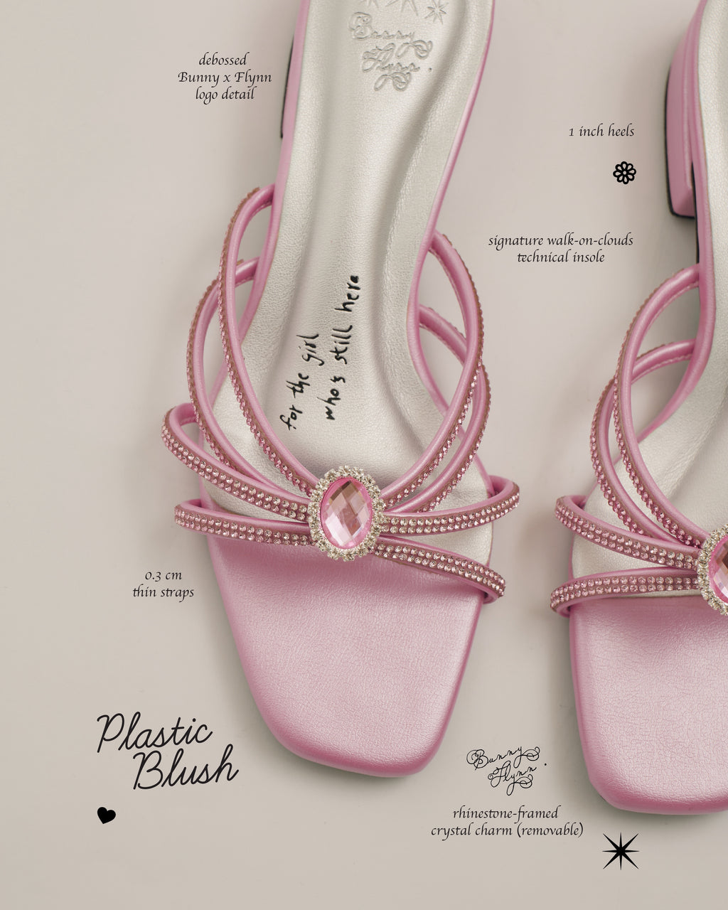[Pre-Order] Missing Slipper Collection - Plastic Blush