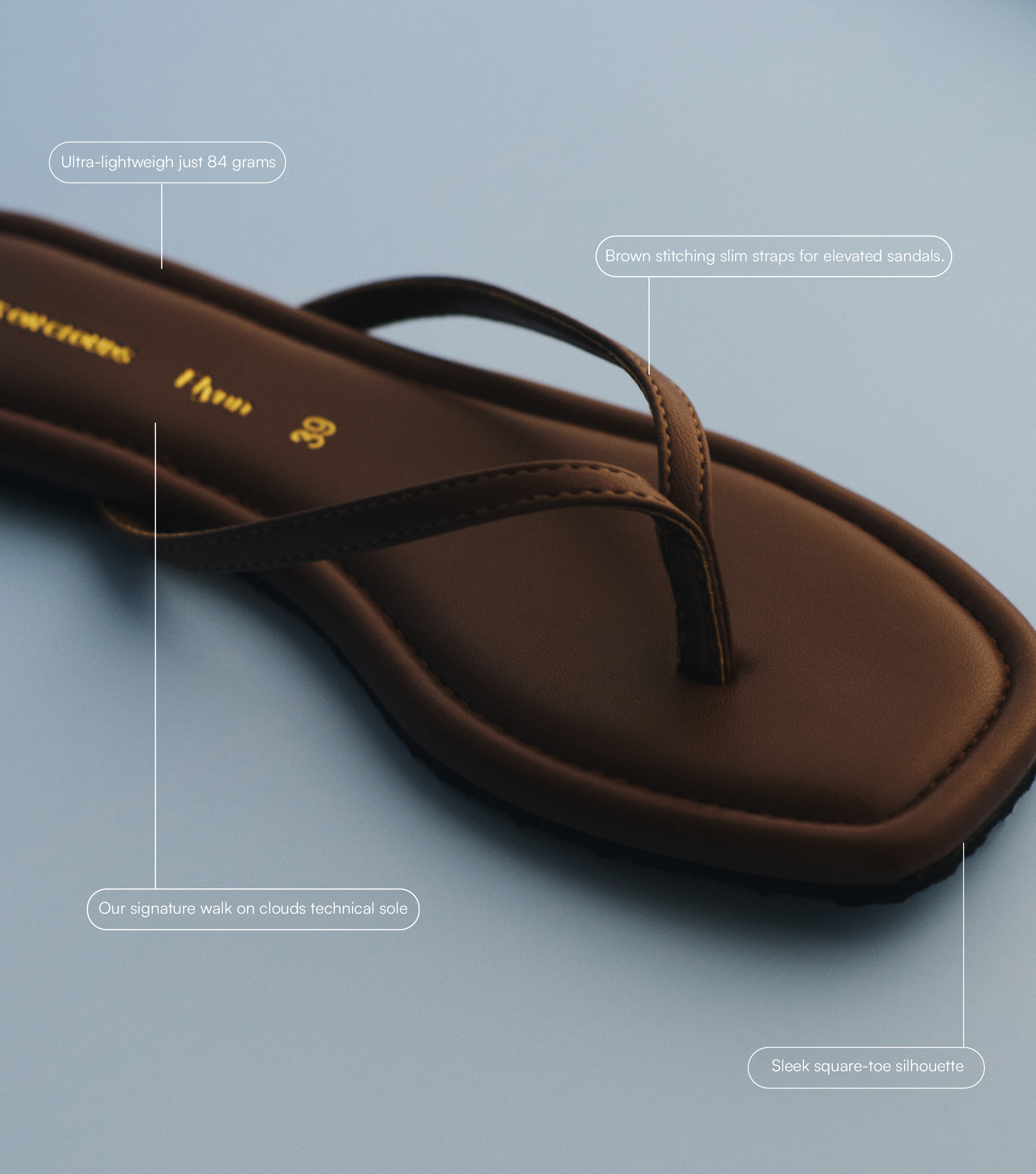 City Sandals - Classic Brown