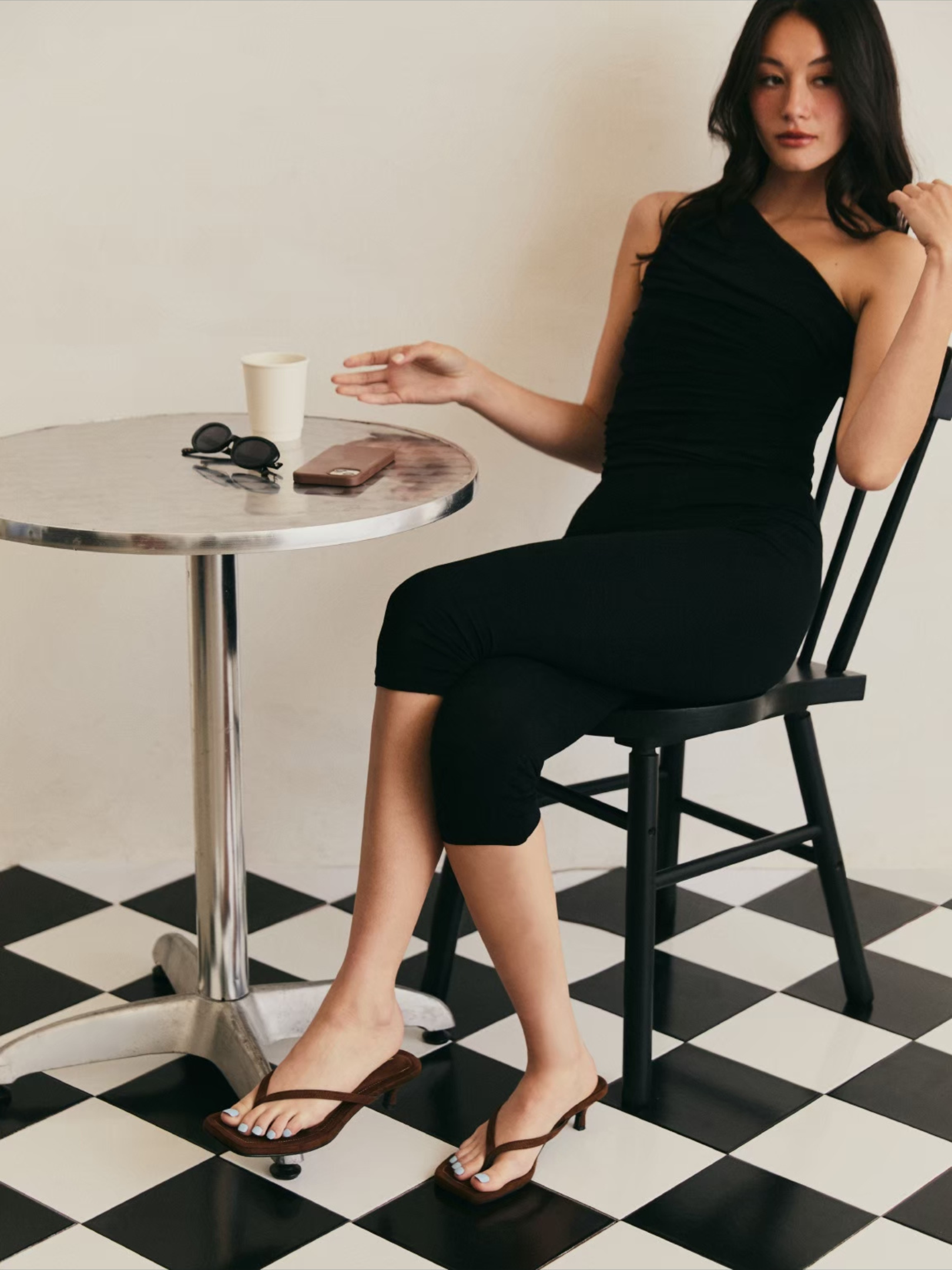 City Heeled Sandals - Suede